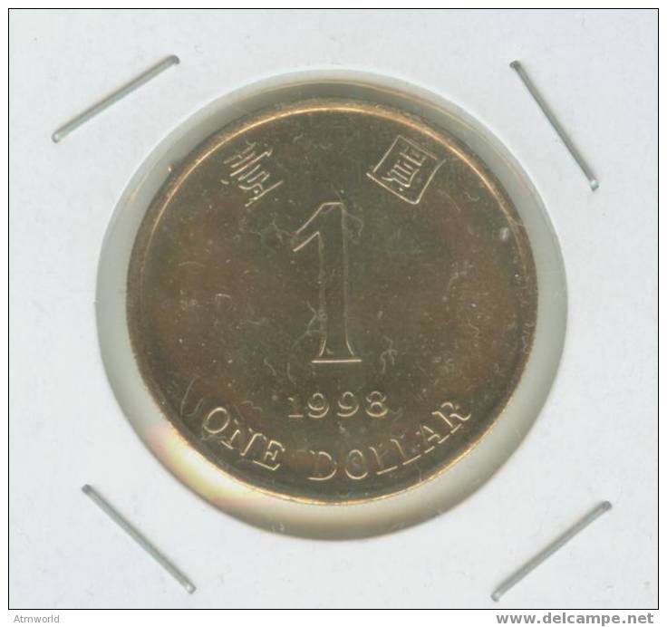 HONG KONG COIN --------   $1    -----------    1998 - Hongkong