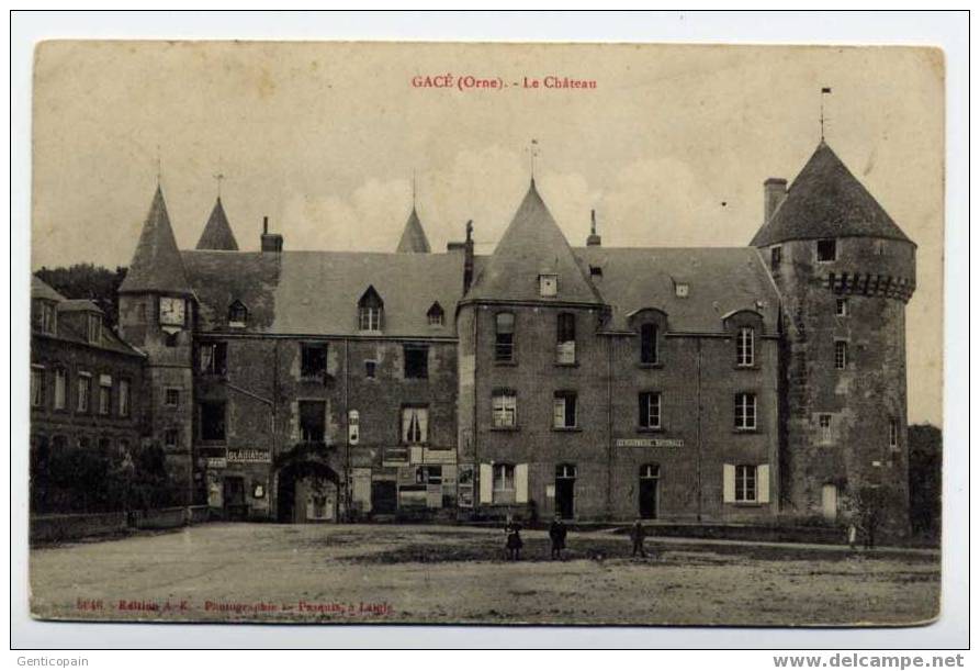 H25 - GACE - Le Château - (1915) - Gace