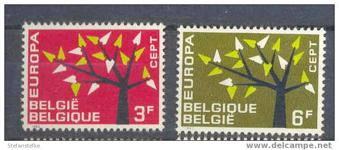 Belgie Ocb Nr: 1222 - 1223 ** (zie Scan) - 1962