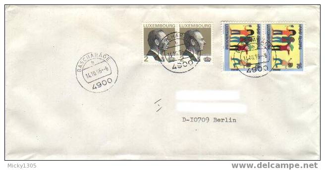 Luxemburg - Umschlag Echt Gelaufen / Cover Used (3299) - Briefe U. Dokumente