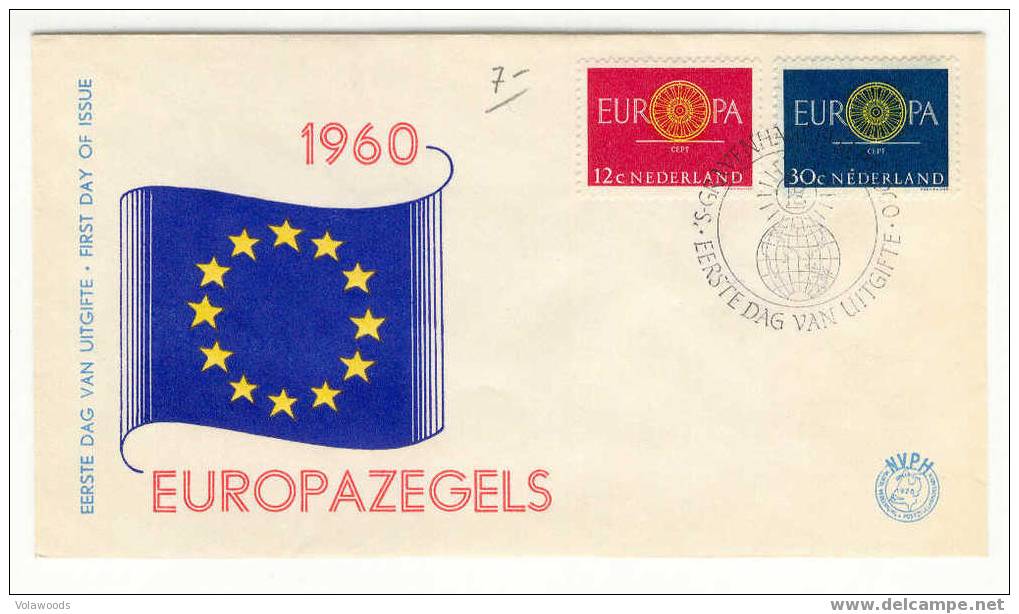 Olanda - Busta Fdc Europa 1960 - 1960