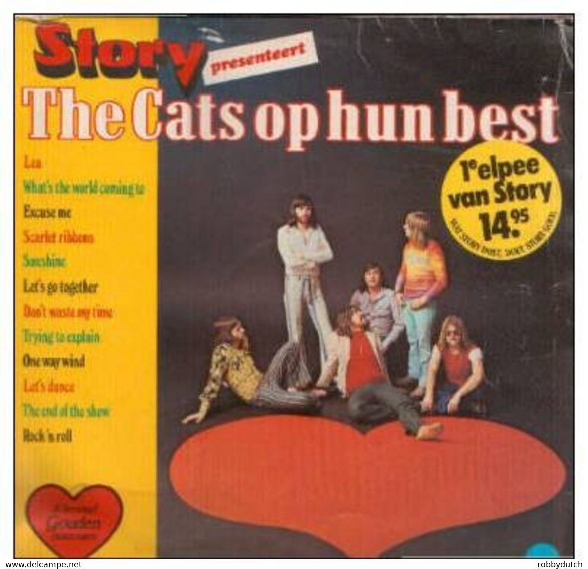 * LP * THE CATS - THE CATS OP HUN BEST (1974) - Disco, Pop