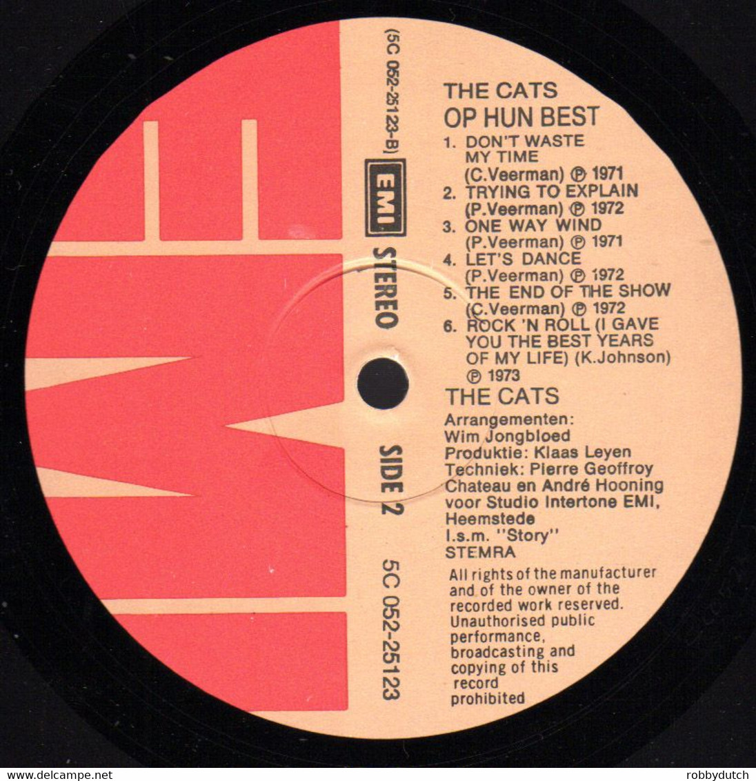 * LP * THE CATS - THE CATS OP HUN BEST (1974) - Disco & Pop