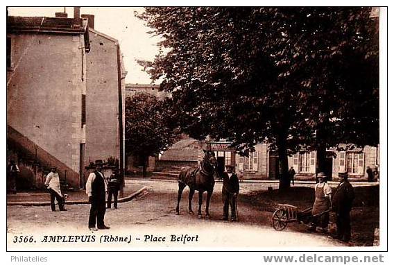 Ampleplus   Place Belfort - Amplepuis