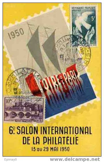 Philatélie - Salon International De La Philatélie - Exposition - PARIS 1950 - Ausstellungen