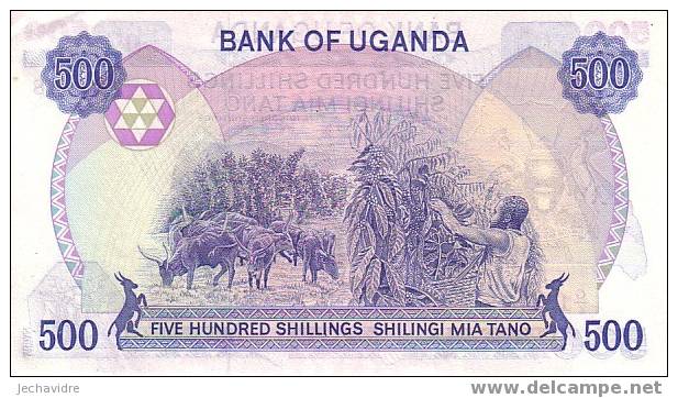 OUGANDA   500 Shillings   Daté De 1986    Pick 25     ***** QUALITE  XF ***** - Ouganda