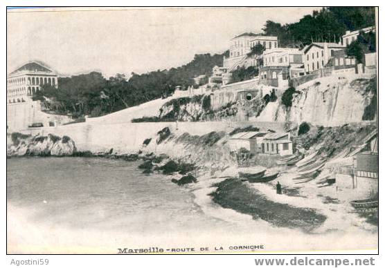 Marseille - Route De La Corniche - Endoume, Roucas, Corniche, Plages