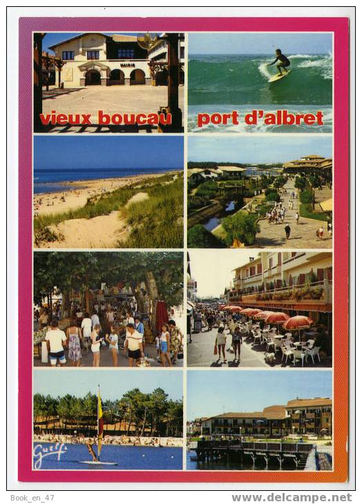 {25999} 40 Landes Vieux Boucau Port D' Albret , Multivues . Editions Guelfi - Vieux Boucau