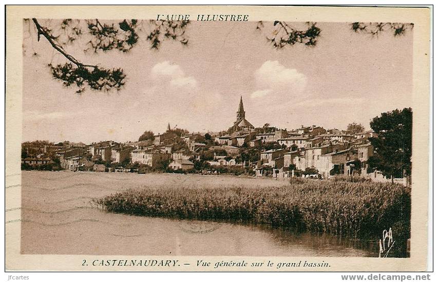 11 - CASTELNAUDARY - Vue Générale Sur Le Grand Bassin - Castelnaudary