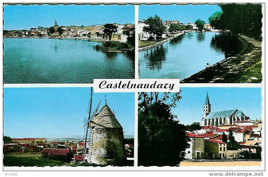 11 - CASTELNAUDARY - Multivues - Semi Moderne Petit Format - Castelnaudary