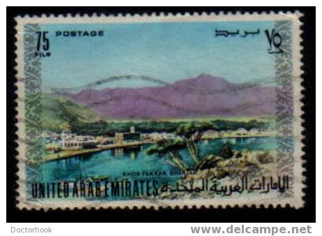 UNITED ARAB EMIRATES   Scott   #  18  VF USED - Ver. Arab. Emirate