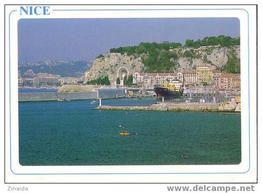 CARTE POSTALE DE NICE - LE PORT - Transport Maritime - Port