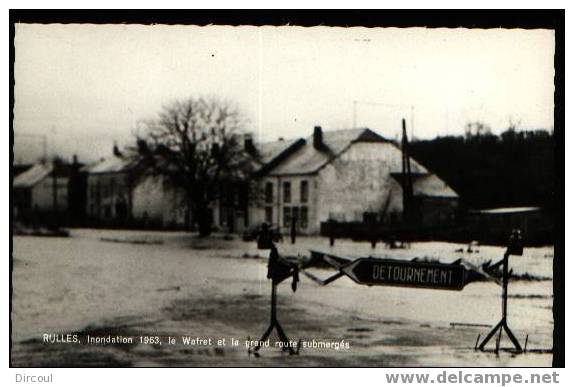 3097 -  Rulles Inondations 1963 - Habay