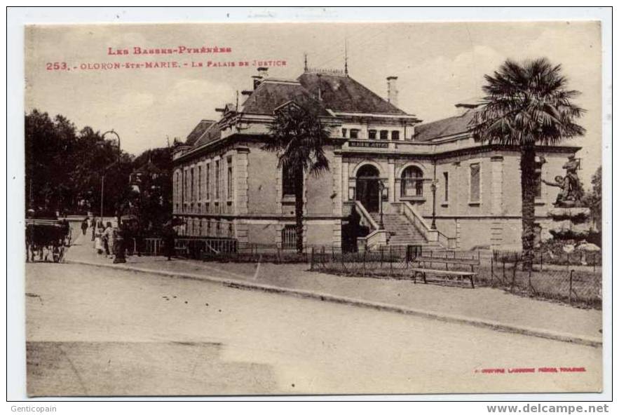 H28 - OLORON SAINTE-MARIE - Le Palais De Justice - Oloron Sainte Marie