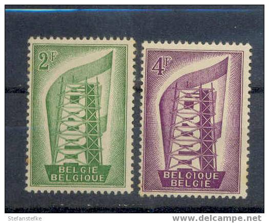 Belgie Ocb Nr : 994 - 995 ** (zie Scan) Rouille - 1956