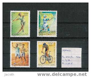 Monaco - OS 1996 - Yv. 2051/54 Postfris/MNH/neuf - Summer 1996: Atlanta