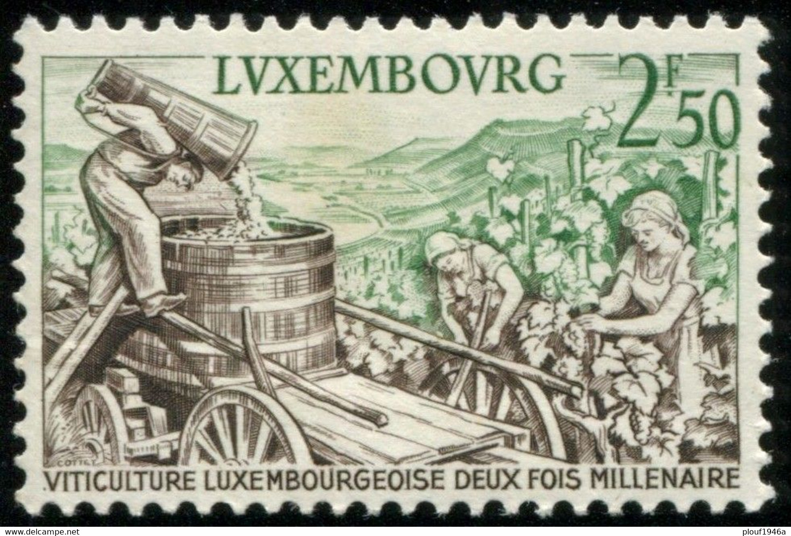 Pays : 286,04 (Luxembourg)  Yvert Et Tellier N° :   552 (**) - Unused Stamps