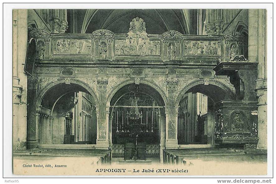 APPOIGNY - Le Jubé - Appoigny