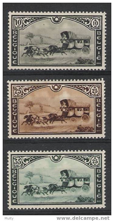 Belgie OCB 407 / 409 (*) - Unused Stamps