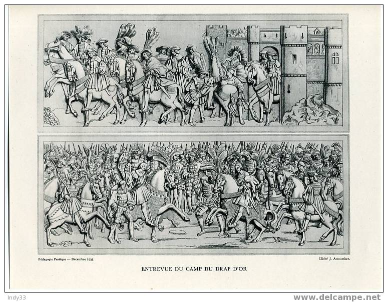 "ENTREVUE DU CAMP DU DRAP D´OR" - Artis Historia