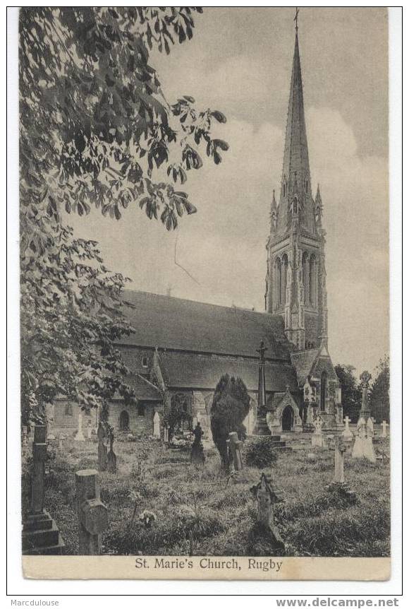 Rugby. St. Marie´s Church. - Sonstige & Ohne Zuordnung