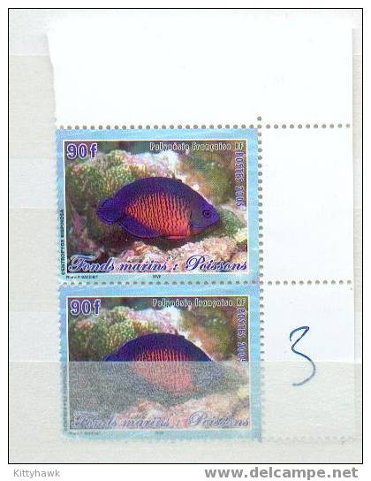 Poly 94 - YT ? X 2**  Fonds Marins - Unused Stamps