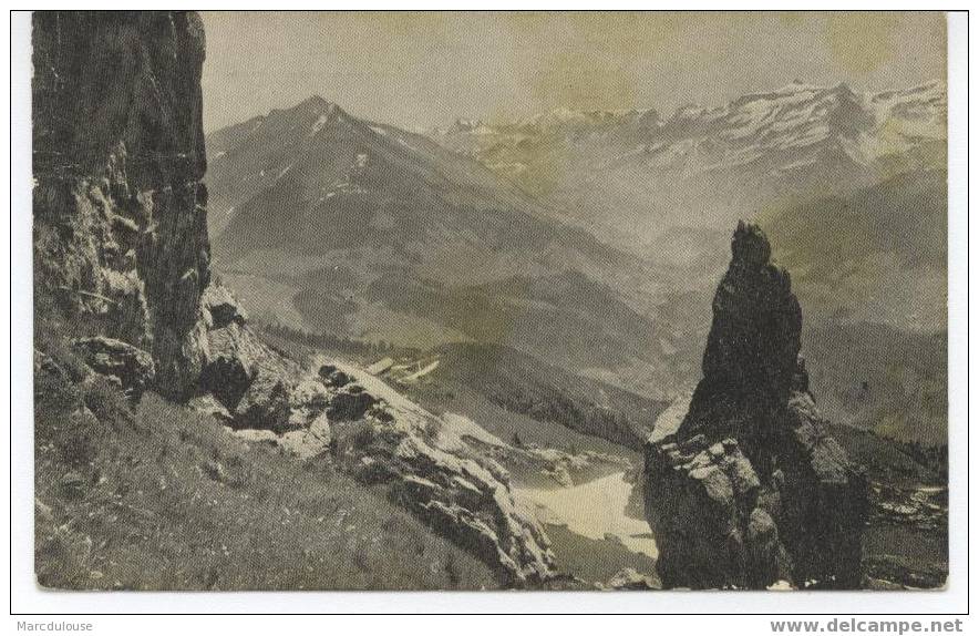 Environs De Leysin. Pic De Chaussy Et Les Diablerets. - Leysin