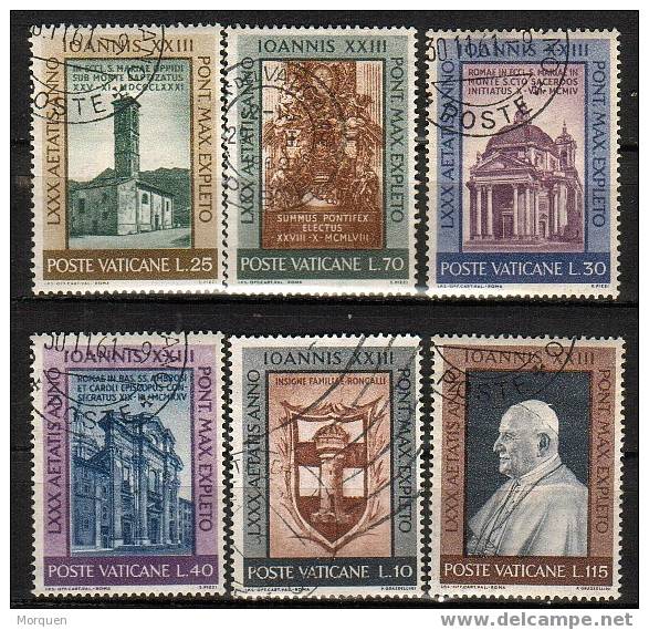 VATICANO Num 335-340 - Used Stamps