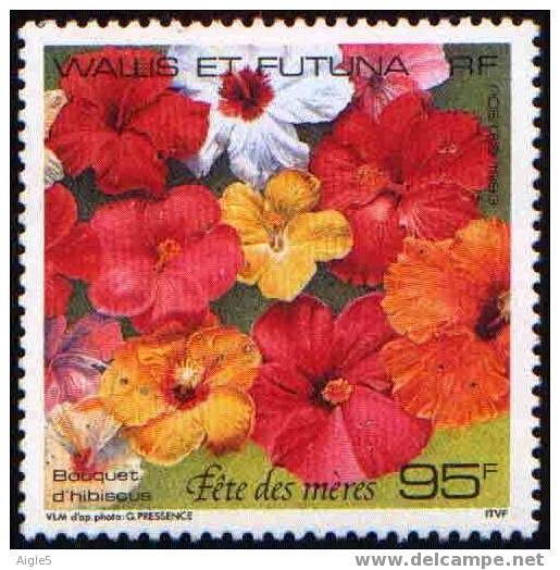 Wallis Et Futuna. Fêtes Des Mères. Bouquet D´hibicus - Muttertag
