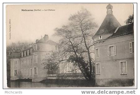 CPA 72 MALICORNE - Le Chateau - Malicorne Sur Sarthe