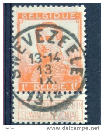 Xk752:N°116 : Afgetempeld : E18: SWEVEZEELE : 13 IX. 1914 - Other & Unclassified