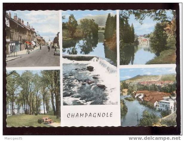 005703 Champagnole Avenue De La République , L'ain , Barrage , Belle Frise ,vue Générale édit.de L'est Protet N°C119 - Champagnole