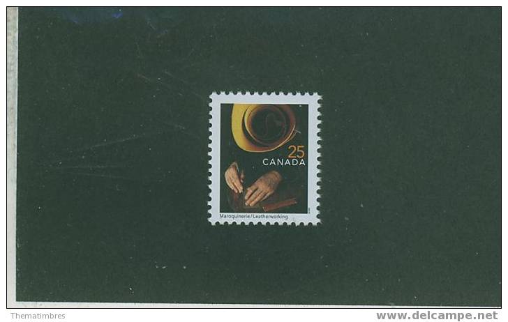 CA0004 Maroquinerie 1657 Canada 1999 Neuf ** - Unused Stamps