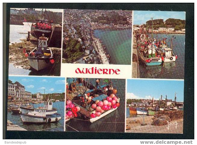 CPM - Audierne - Multivues Dont Vue Aérienne, Port...( éd. Jean , Audierne) - Audierne