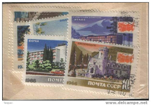 Russia 1966 Original Stamps Packet No. 578 - Resort Areas. Volga-Baltic Waterway - Verzamelingen