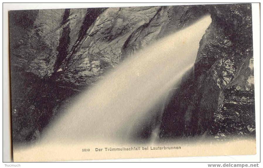 B2107 - Der Trüymmelbachfall Bei Lauterbrunnen - Lauterbrunnen