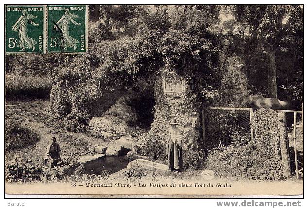 VERNEUIL - Les Vestiges Du Vieux Fort Du Goulet - Verneuil-sur-Avre