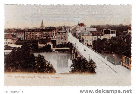 SARREGUEMINES 57 - Saargemünd - Brücke M. Neustadt ( REPRO PHOTO 1992) - Sarreguemines