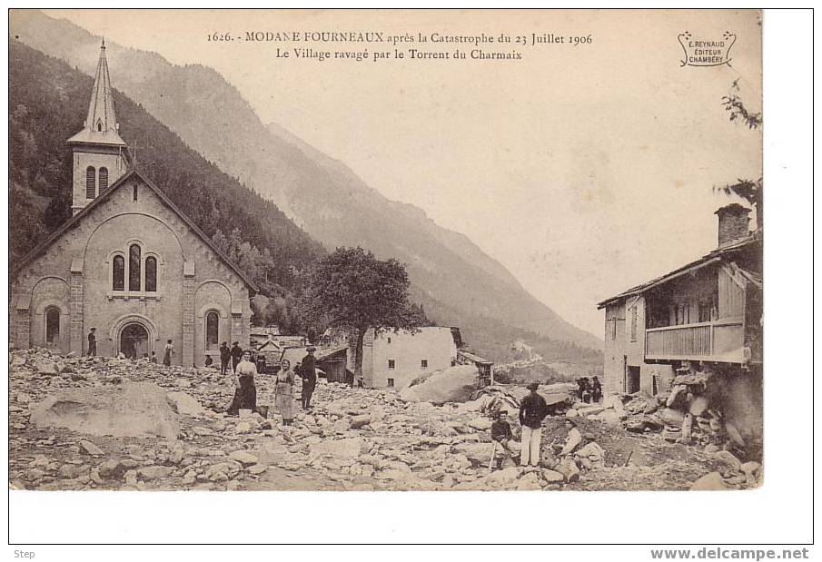 MODANE FOURNEAUX (SAVOIE) : Le Village Après La CATASTROPHE Du 23 Juillet 1906 - Modane