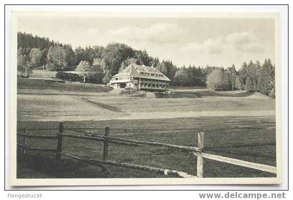 D 2739 - Franz Xaver Schwarz-Jugendherberge Titisee - Foto Ak - Hochschwarzwald