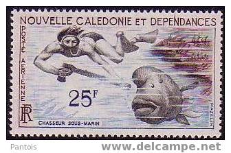 Nouvelle-Calédonie PA N° 69 * Légère Trace De Charnière - Ungebraucht