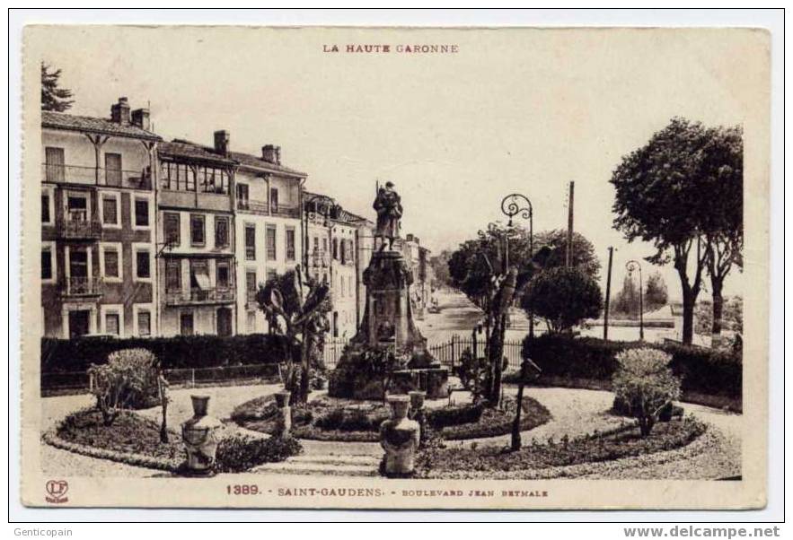 H37 - SAINT-GAUDENS - Boulevard Jean BETMALE (1944) - Saint Gaudens