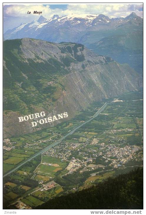 CARTE POSTALE DE BOURG D OISANS - VUE GENERALE - Bourg-d'Oisans