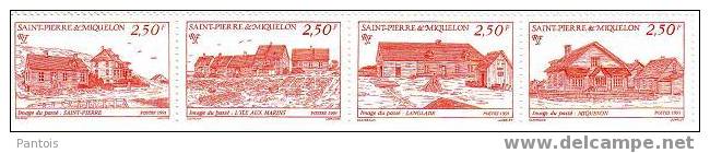 Saint-Pierre Et Miquelon N° 541 à 544 ** - Neufs