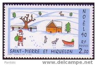 Saint-Pierre Et Miquelon N° 533 - Unused Stamps