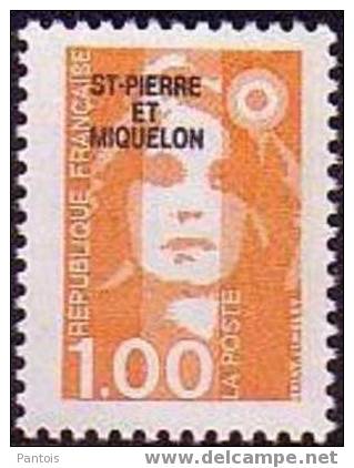 Saint-Pierre Et Miquelon N° 523 à 526 (4 Valeurs) - Unused Stamps