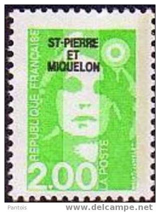 Saint-Pierre Et Miquelon N° 523 à 526 (4 Valeurs) - Neufs