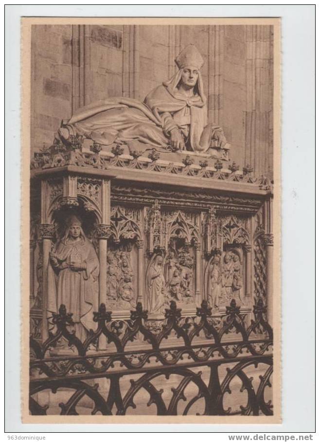 Saint Hubert - La Basilique - Mausolée De St. Hubert. Don De Sa Majesté Roi Leopold 1er. Sculpté Par Guil - Saint-Hubert