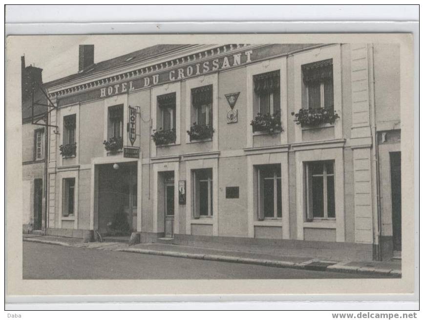 MONTOIR SUR LOIR. HOTEL DU CROISSANT - Montoire-sur-le-Loir