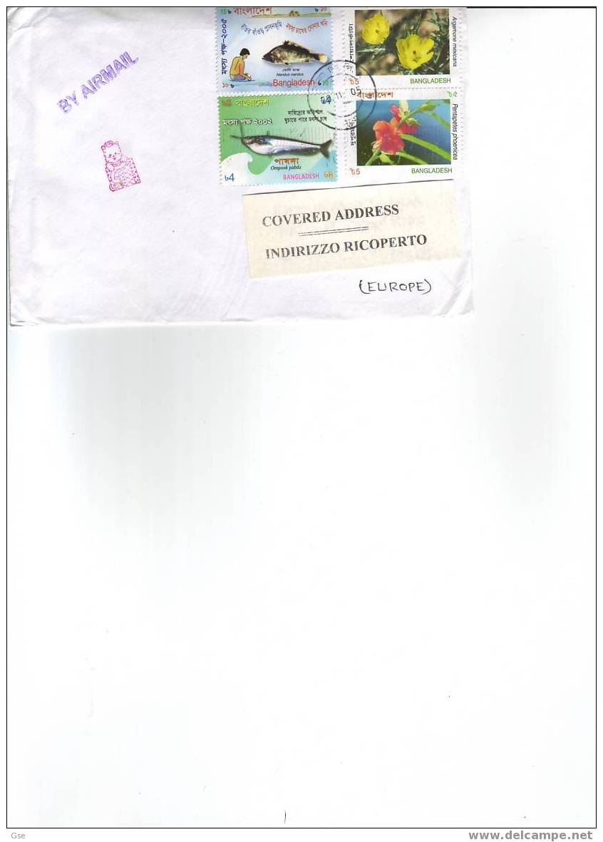 BANGLADESH 2005 - Lettera Per La Lituania - Bangladesh